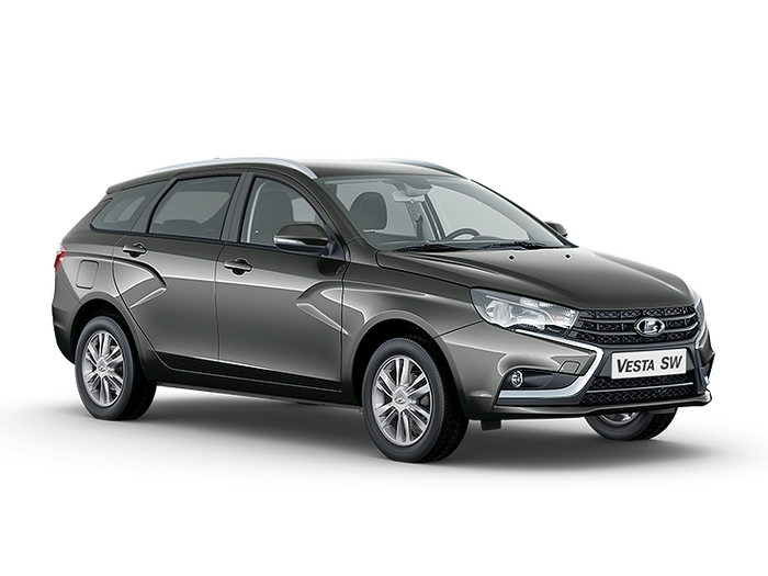 Lada Vesta SW Серый "Плутон"