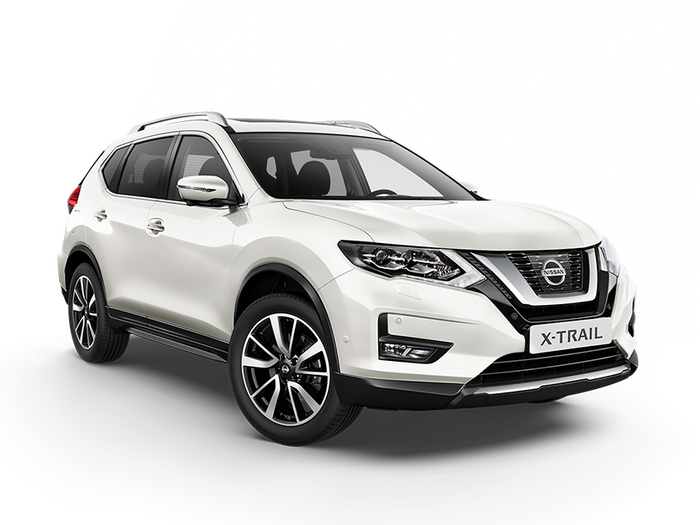 Nissan X-Trail Белый неметаллик