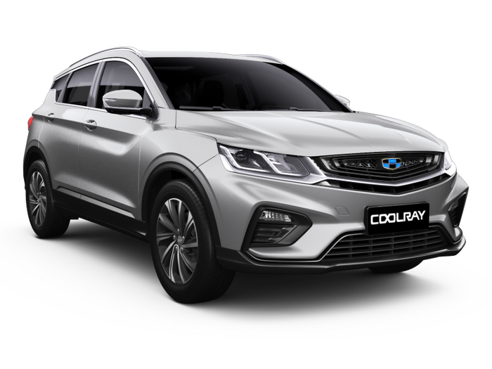 Geely Coolray Сатиновое серебро